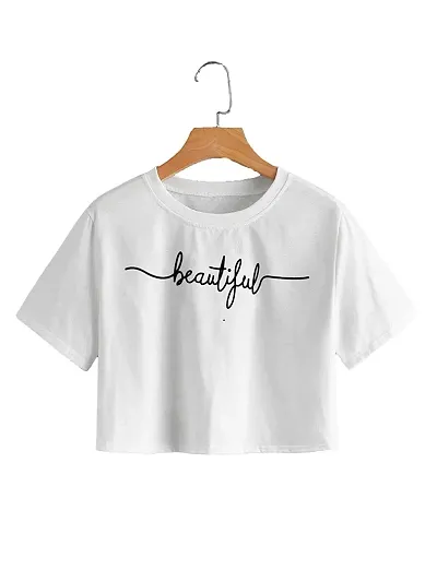 Casual Solid Round Neck Short Sleeve Women Combo Crop Top Size S, M, L, XL Crop T Shirt Girls Fashion Tops Stylish Tops, Under 399