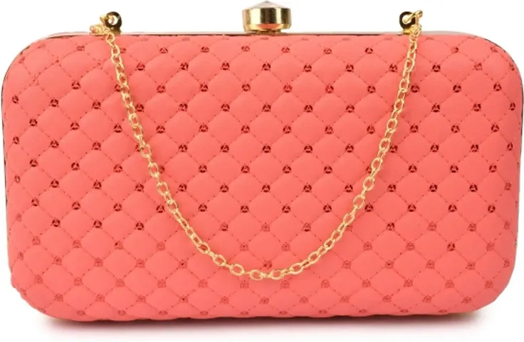 Fancy Rexine Party Clutch For Women