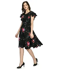 PREEGO Women Fit and Flare Dress-thumb2