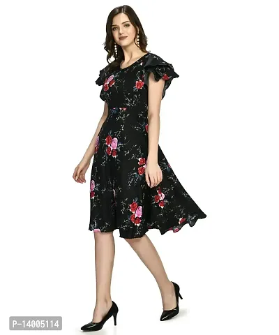PREEGO Women Fit and Flare Dress-thumb3