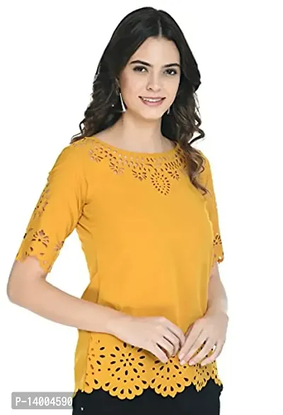 PREEGO Women Self Design Top