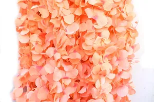 Forty Wings 10 Pcs Jasmine Pink Satain Less Flowers Garlands for Wedding Party Outdoor Garden Office Home Bedroom Wall Navratra Festival Decor-thumb1