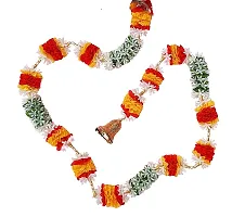 Forty Wings 2 Multi Jasmine Flowers Garlands / Flower Door /Wall Hangins Toran for Diwali ,Navratra Festival Home ,Tempe Wedding Decoretion-thumb3