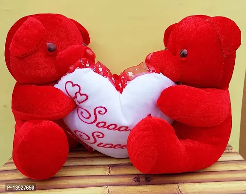 Forty Wings Couple Teddy Bear Soft Toys Showpiece Special Valentines Day Teddy Day Gift for Girlfriend, Boyfriend ,Husband , Wife-thumb0