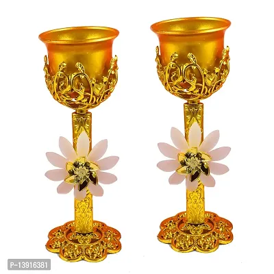 Urvi Creations Set of 2Tealight Candle Holder for Decoration