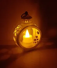 Forty Wings 1 Pcs Battery Operated Smokeless Led Lantern Diya Candle Tea Lights Led Diya for Diwali Christmas Festivals Diwali Gift-thumb2