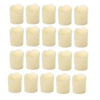 Urvi Creations Set of 12 Smokeless, Flameless, Battery Operated Led Tea Light Candles Diya for Diwali Gift-thumb4