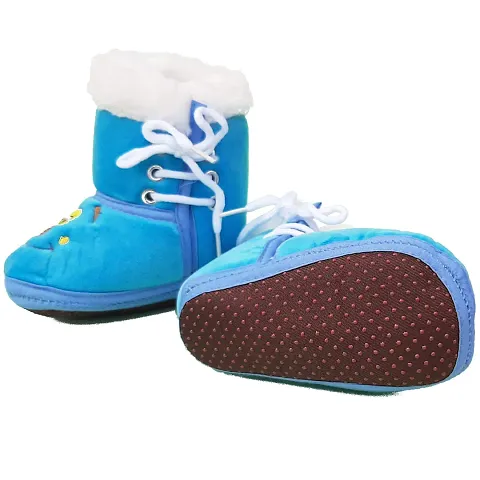 ToyToon Cute Boot Style Booties/Shoes 0-6 Months for Babies Boys and Girls Unisex