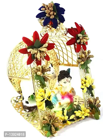 Forty Wings Handmade Lord Krishna Beautiful Tea Light Diya Candle Holder for Diwali Decoration  Home Decoration 6-thumb2