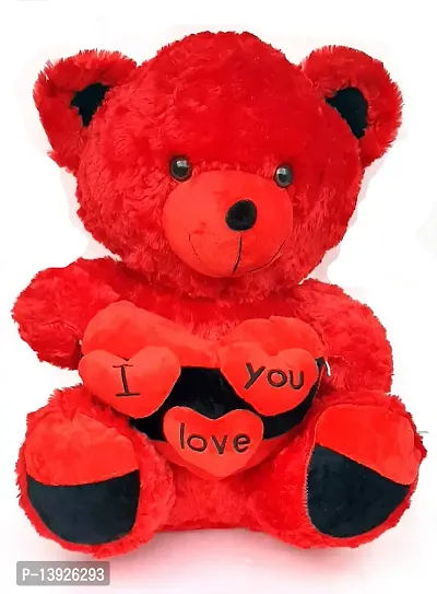 Urvi Creations 2 ft Red Teddy Bear Special Valentines, Rose Day Gift for Girlfriend, Boyfriend ,Husband , Wife-thumb2