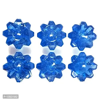 Urvi Creations Set of 6 Diamond Shape Floating Candles for Home Decor Diwali Decor, Floating Candles for Diwali-thumb0