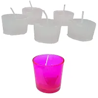 Forty Wings Set of 10 Wax Candles Cube for jar Glass Candles Flotting Candles for Diwali Wedding Festival Decoration Items Christmas Candles-thumb1