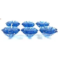 Urvi Creations Set of 6 Diamond Shape Floating Candles for Home Decor Diwali Decor, Floating Candles for Diwali-thumb1