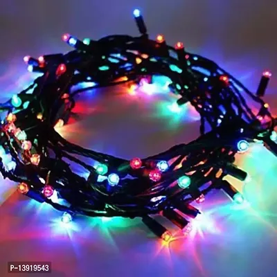 URVI Creation Fancy LED String Fairy Lights for Christmas Xmas Tree Decoration Diwali Christmas-thumb2