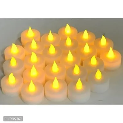 Forty Wings 12 Pcs Battery Operated Led Tea Light Candles Diya for Diwali Festival Home Decorations Lights