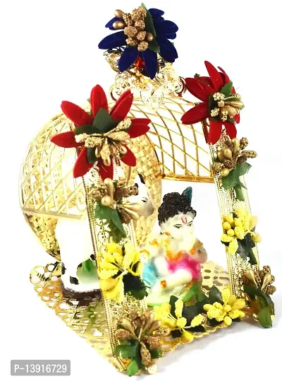 Urvi Creations URVI Creation Handmade Lord Krishna Beautiful Tea Light Diya Candle Holder for Diwali Decoration  Home Decoration 6