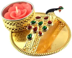 URVI Creation Handmade Lord Ganesh Beautiful Tea Light Diya Candle Holder for Diwali Decoration  Home Decoration 6-thumb1