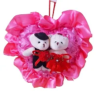 Forty Wings Pink Heart Shaope I Love You Musical Sound Led Romantic Loving Couple Teddy Bear Special Valentines Day Gift for Girlfriend, Boyfriend ,Husband , Wife-thumb1