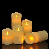 Urvi Creations Set of 12 Smokeless, Flameless, Battery Operated Led Tea Light Candles Diya for Diwali Gift-thumb1