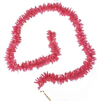 Urvi Creations Gajra Jasmine Mogra Flowers Strings Door Bandhanwar/Toran, Garland Wall Hanging (Pink, 5 ft) -Set of 12-thumb1