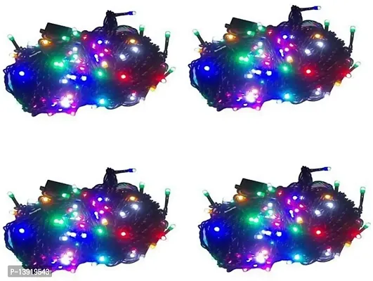 URVI Creation Fancy LED String Fairy Lights for Christmas Xmas Tree Decoration Diwali Christmas-thumb5