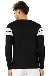 Classic Cotton Blend Striped Tshirt for Men-thumb1