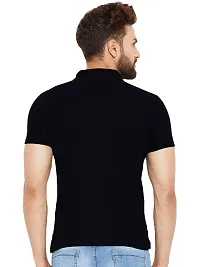 LEOTUDE Men's Regular Fit Half Sleeve Polo T-Shirt-thumb2