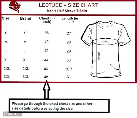 LEOTUDE Regular Fit Half Sleeve Men's Polo T-Shirt-thumb3