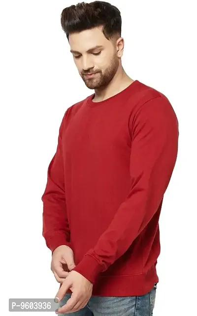 Mens Regular Fit Mens Round Neck Sweatshirt