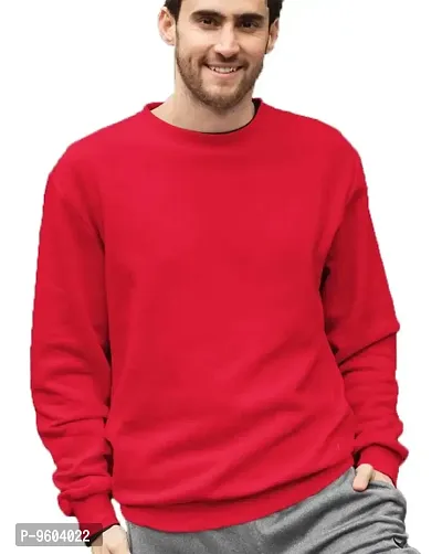 Mens Regular Fit Mens Round Neck Sweatshirt