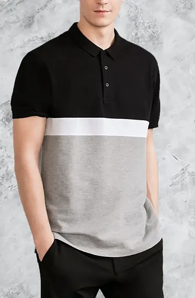 Classic Blend Solid Tshirt for Men