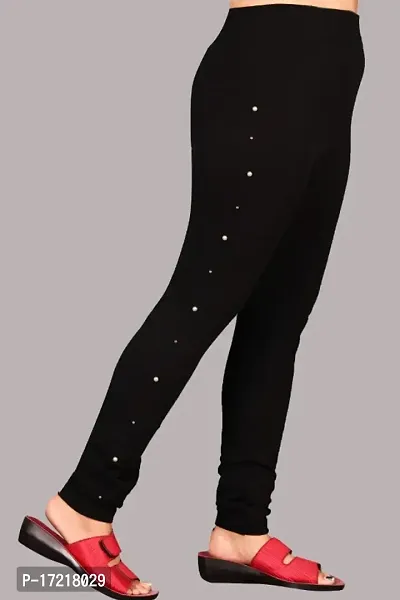 Stretchable and stylish Black Ankle Length Jegging-thumb0