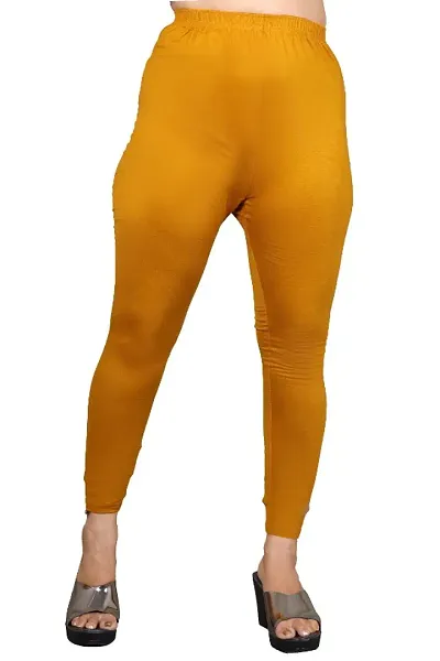 Fabulous Lycra Solid Leggings For Women