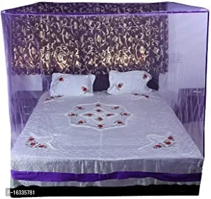 Classic Polyester Purple Mosquito Net-thumb0