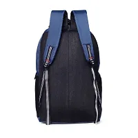 Zaysoo School Bags for Boys and Girls Genuine Backpack Coaching Bag Multiuse Bag II School Backpack (Navy Blue 25L)-thumb4