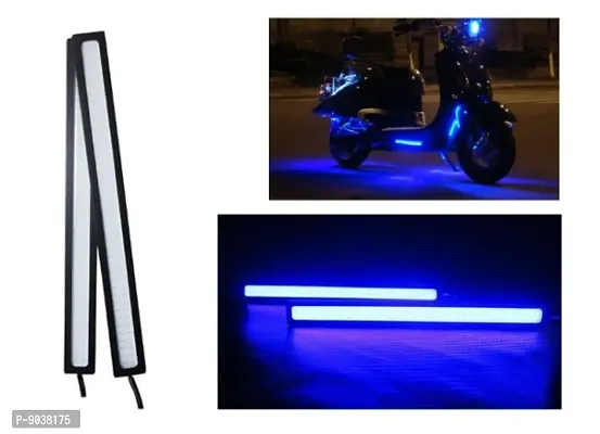 Scooter/Scooty Underbody 17cm Neon Royal Blue Lights Set of 2 For Honda Activa 125-thumb0