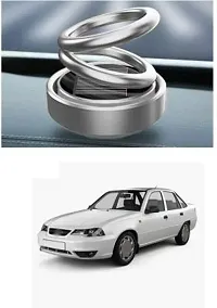 Alloy Body Car Solar Power Rotating Design Organic Fragrance Air Freshener Perfume-thumb3