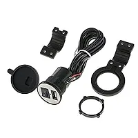 Motorcycle Bike Mobile Phone USB Charger Power Adapter 12v Waterproof Universal for All Scooters  Bikes-thumb1