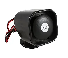 Car Reverse Back Gear Tuk Tuk Horn for Car Reverse Safety Device for All Car (1 Pc, Black)-thumb1