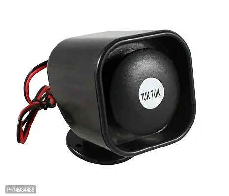Car Reverse Back Gear Tuk Tuk Horn for Car Reverse Safety Device for All Car (1 Pc, Black)-thumb2
