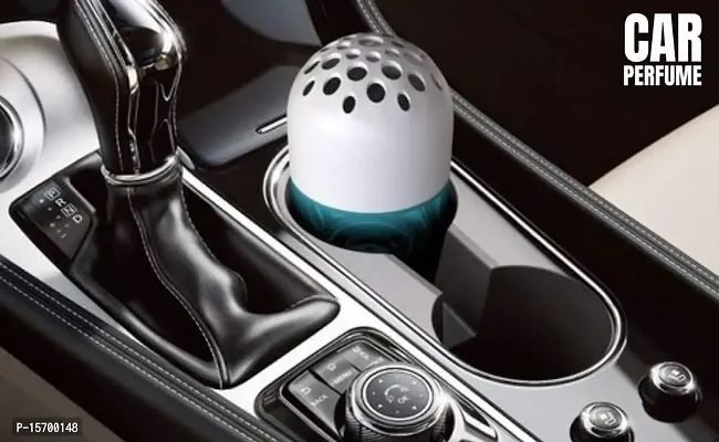 Mint Air Gel Car Perfume |Water Based Car Air Freshener - Lemon Twist (100g)-thumb2