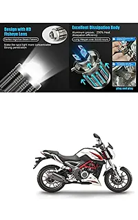 Led Headlight Bulb with Lens 28W Two Color White/Yellow Light H4 Lamp Compatible With For Bike .-thumb1