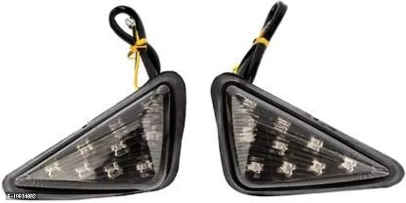 Front LED Indicator Light for Yamaha R15 V2, Ninja 250, CBR 250, R15, R15 (AMBER)-thumb2