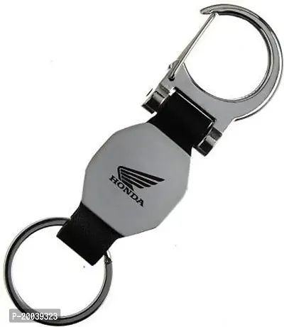 Buy LEATHER Grip KEYCHAINS AND KEYRINGS Locking Chrome Metal Secure Key  Holder Compatible with Hyundai Cars Key Chain for Car. Online In India At  Discounted Prices