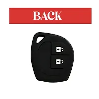 Car-Dec� Black Silicone Car Key Cover Set of 2 pcs for Maruti Suzuki-thumb4