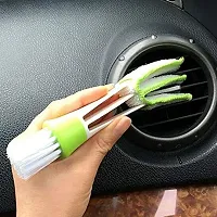 Multipurpose Microfibre Double Sided Car AC Vent Cleaning Brush, Blinds, Keyboard - Pack of Two-thumb1