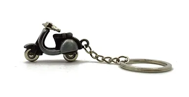 3D Vespa Scooter Key Cases car Bike Key Chain-thumb3