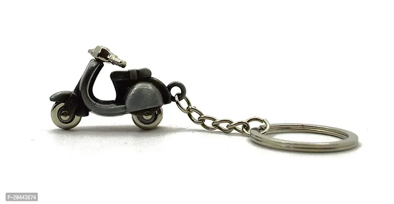 3D Vespa Scooter Key Cases car Bike Key Chain-thumb4