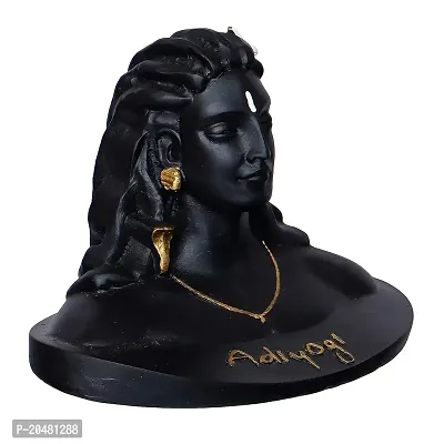 Adiyogi Shiva Statue for Car Dash Board, Pooja  Gift, Mahadev Murti, Idol, Lord Adiyogi Shankara for Home Decor-thumb2