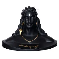 Adiyogi Shiva Statue for Car Dash Board, Pooja  Gift, Mahadev Murti, Idol, Lord Adiyogi Shankara for Home Decor-thumb2